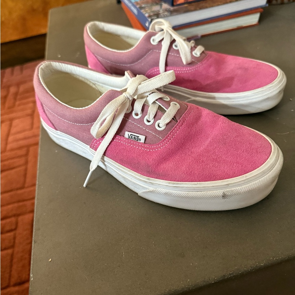 Women’s Vans Pink Dual Tone - Canvas Sneakers | SZ 9.5